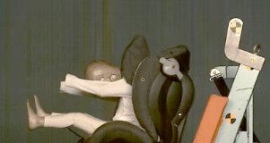 Bilbarnstolen Kidzofix kan vara en dödsfälla Framåtvänd bilbarnstol under krocktest