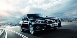 Elbilsförsäljningen: Följ utvecklingen i Kina Chinese Electric Car: BAIC ES 210 Senova EV