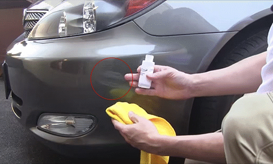 Ta bort repor i billacken – Gör det själv Laga repor i bilens framskärm eller bakskärm