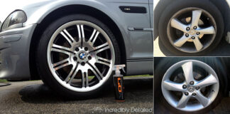 Tips på hur du gör rent fälgarna från vinter- och bromssmuts Rengör fälgarna - Incrediblydetailed.com