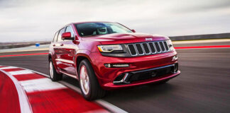 Jeep Grand Cherokee Trackhawk introduceras juli 2017 Jeep Grand Cherokee Trackhawk