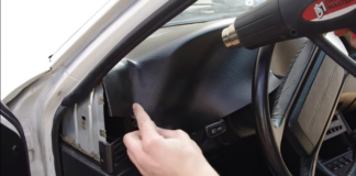 Reparera en gammal sprucken instrumentpanel så här…