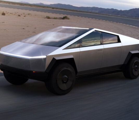 Tesla Cybertruck redan både älskad och hatad Tesla Cybertruck, 2019. Foto:Tesla.com