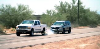 Amerikanska polisen använder bilfångaren Grappler med framgång