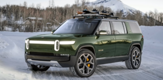 Rivian R1S – En ny elbil som konkurrerar med Tesla Rivian R1S (kommer 2021), Plymoth, USA. Foto: Rivian.com