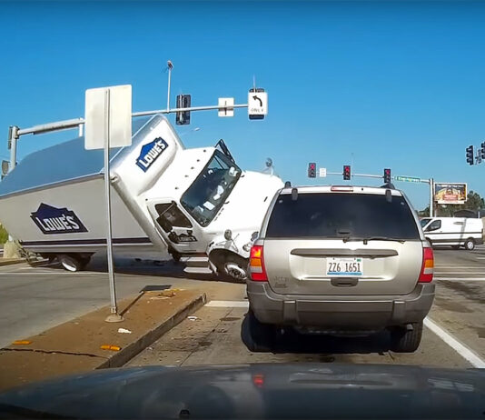 Vad är nyttan med att titta på bilkrascher filmade med bilkameror? Bilkamera fångar olycka. Privat video