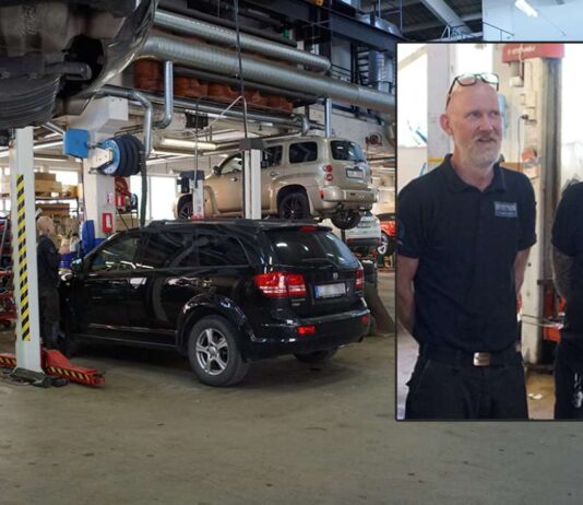 Dags för vårservice på bilen – Gör den redo för sommaren Roland och Stefan Johansson gör vårservice på bilen - Foto: Dieseltrim